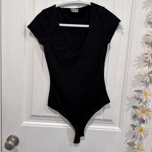 🖤 Free People Black Bodysuit